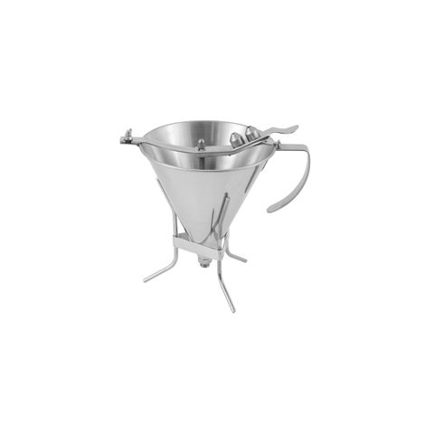 DEBUYER CONFECTIONARY FUNNEL w/STAND S/S 1.5lt (*37185*) =  1 X EACH