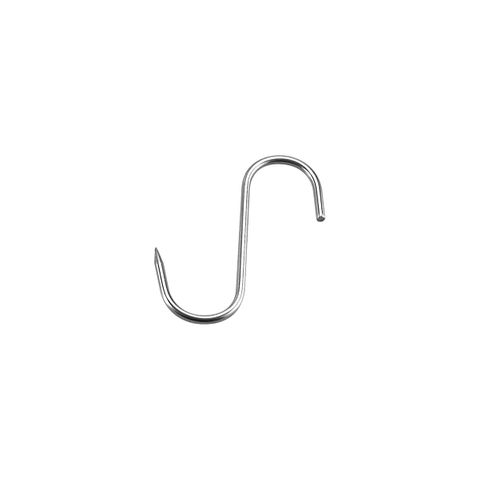 HOOK-S/S 1point FIXED 180x8mm (*BH-012012*) = PACK OF 10 X EACHES