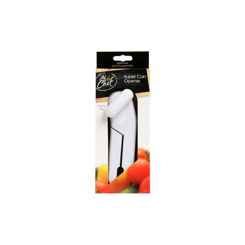 AI DE CHEF SUPER CAN OPENER-S/S CUTTER w/PLASTIC HANDLE (*ADC6007*) = PACK OF 4 X EACHES