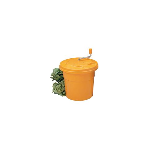 PADERNO MANUAL SALAD SPINNER PP 330x430mm 12lt ORANGE (*PD9888-10*) =  1 X EACH