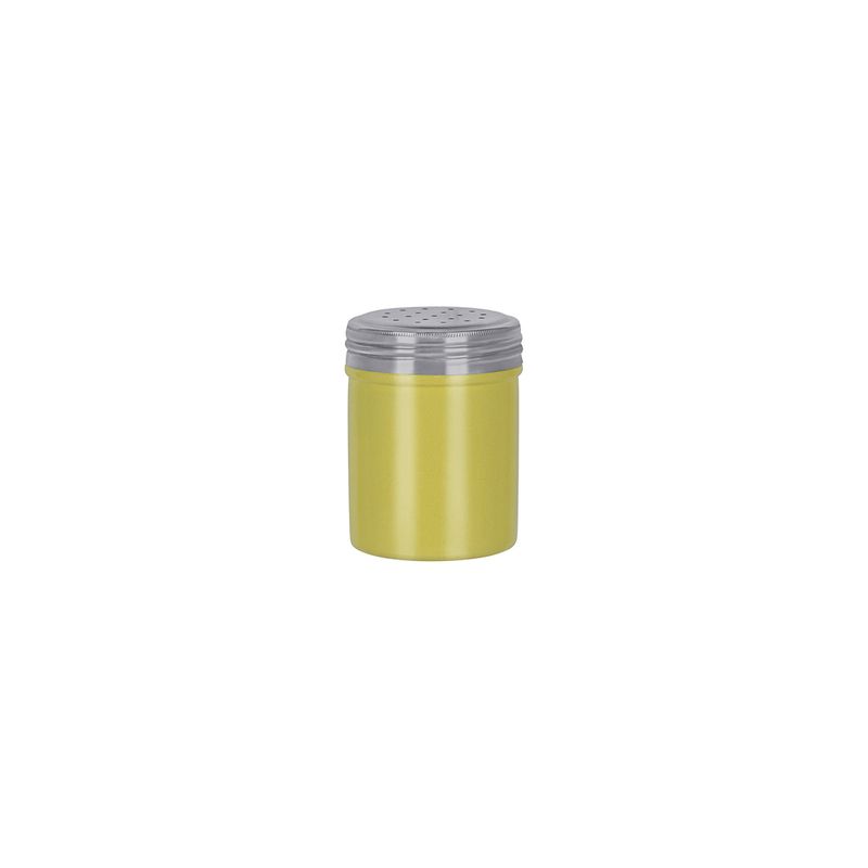 CHEF INOX SALT DREDGE S/S 70x90mm 285ml YELLOW (*07241-YL*) = PACK OF 12 X EACHES