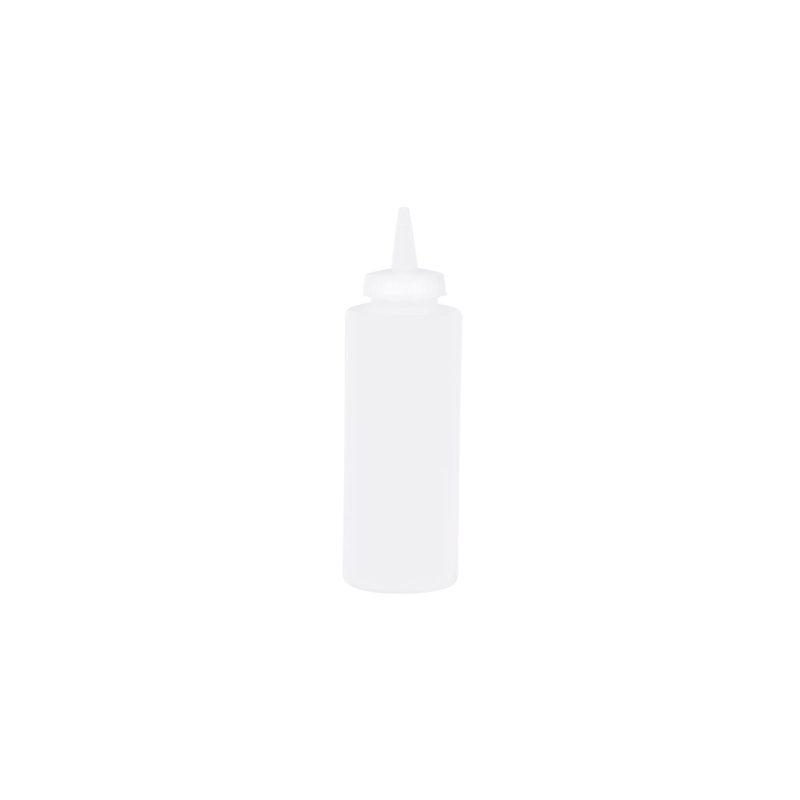 CHEF INOX SQUEEZE BOTTLE PP 340ml/12oz CLEAR (*06962*) = PACK OF 12 X EACHES