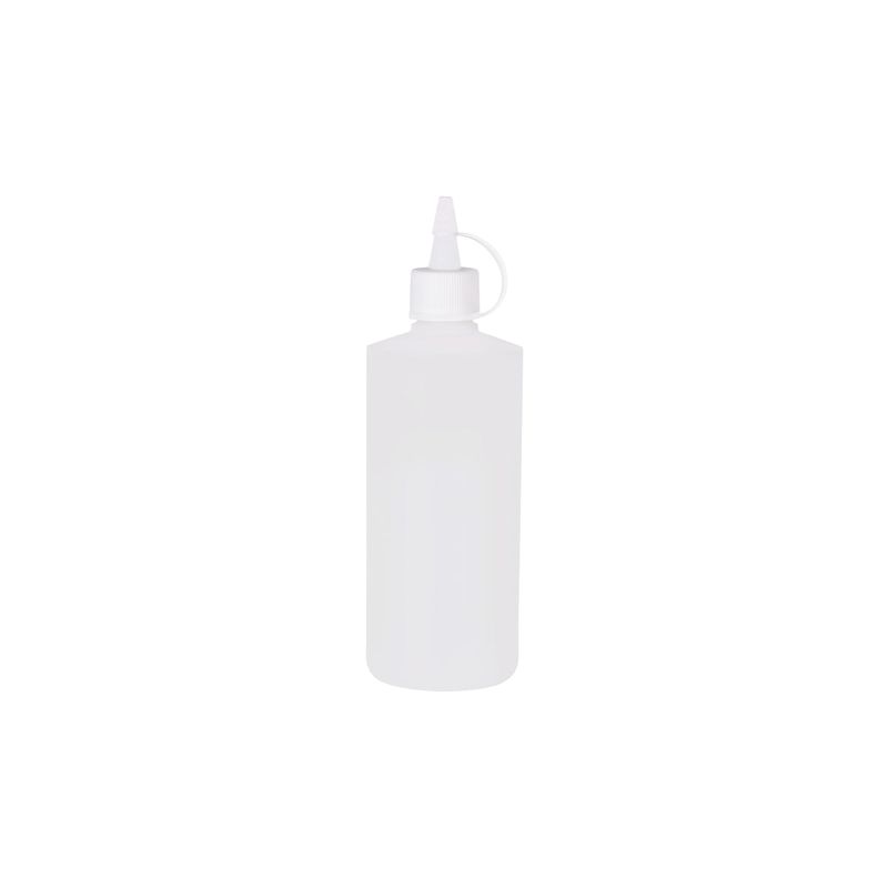 CHEF INOX SQUEEZE BOTTLE HDPE 500ml CLEAR (*06845*) =  1 X EACH