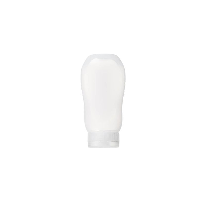 CHEF INOX SQUEEZE BOTTLE w/FLIP CAP 300ml CLEAR (*06821*) = PACK OF 10 X EACHES