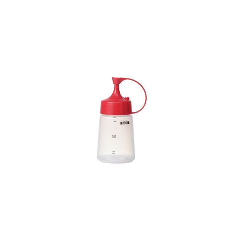 CHEF INOX SOFT SQUEEZE BOTTLE w/RED CAP 180ml (*06823*) = PACK OF 10 X EACHES