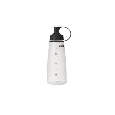 CHEF INOX SOFT SQUEEZE BOTTLE w/BLACK CAP 400ml (*06832*) = PACK OF 10 X EACHES