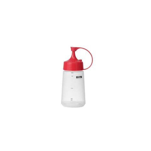 CHEF INOX SOFT SQUEEZE BOTTLE w/RED CAP 300ml (*06827*) = PACK OF 10 X EACHES