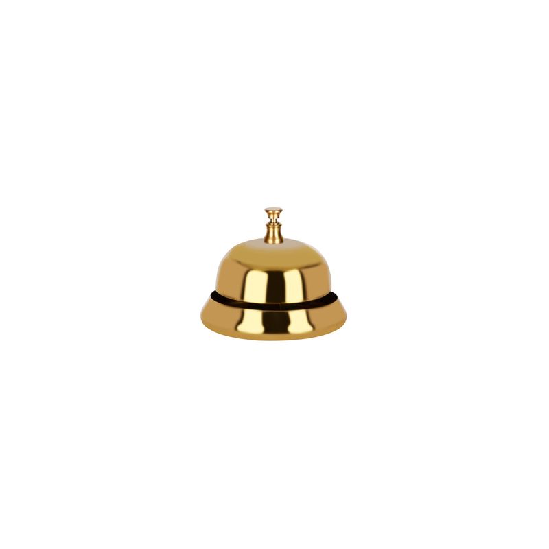 CHEF INOX CALL BELL BRASS (*08380*) =  1 X EACH