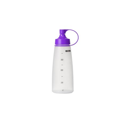 CHEF INOX SOFT SQUEEZE BOTTLE w/PURPLE CAP 400ml (*06834*) = PACK OF 10 X EACHES