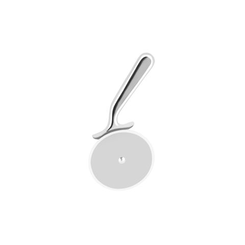 CHEF INOX PIZZA CUTTER S/S ALUM HDL 95mm (*06283*) =  1 X EACH