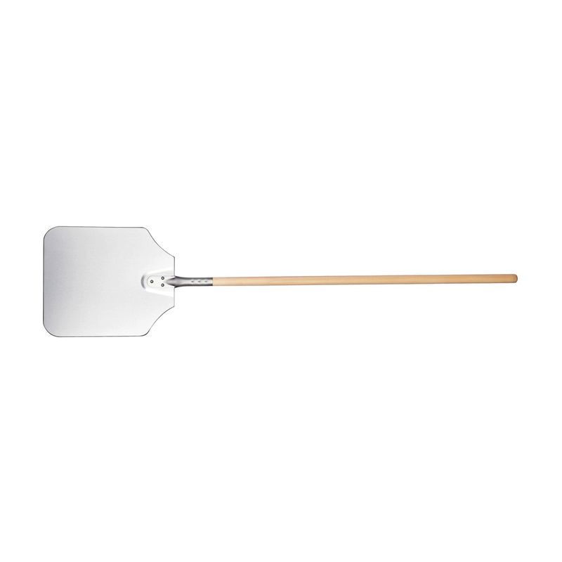 CHEF INOX PIZZA PEEL ALUMINIUM w/WOODEN HDL 1300mm/51"OA (*06201*) =  1 X EACH