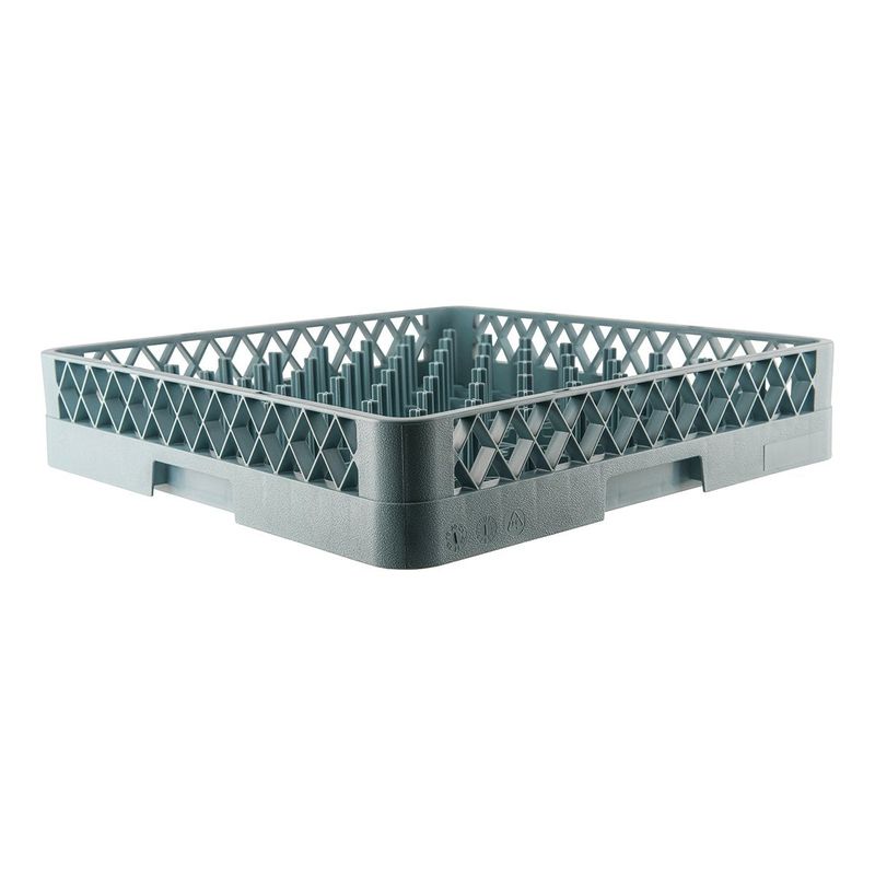 CHEF INOX WASHRACK PEG RACK GREY 490x490x100mm (*69857*) = PACK OF 6 X EACHES
