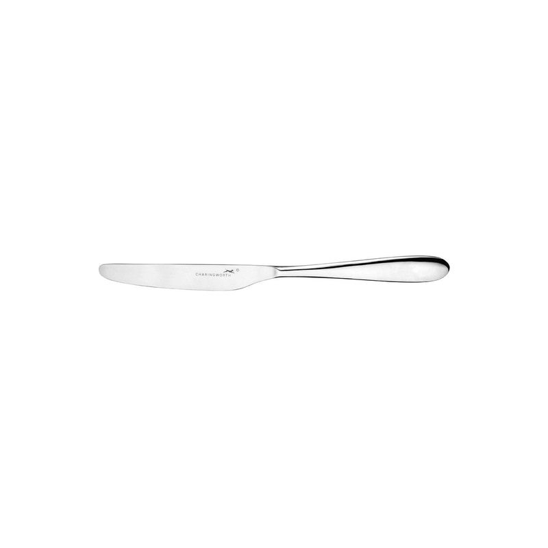 CHARINGWORTH SANTOL MIRROR DESSERT KNIFE 212mm (*SWW-SAM05*) =  1 X DOZEN