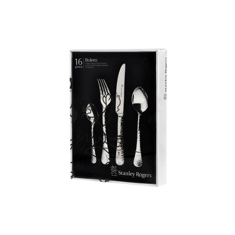STANLEY ROGERS BOLERO 16PC CUTLERY SET (*SR50799*) = PACK OF 4 X SETS