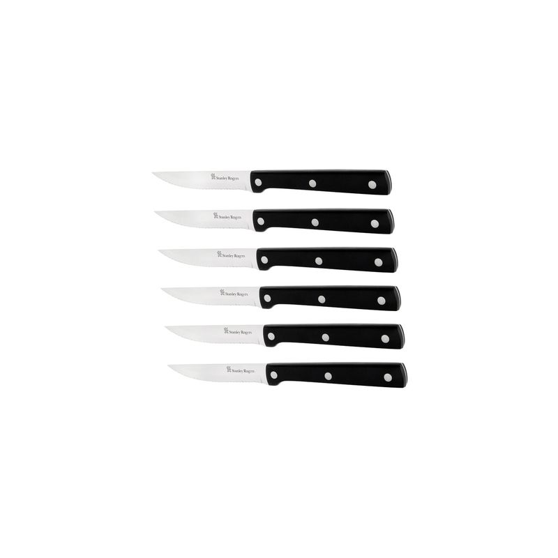 STANLEY ROGERS BISTRO STEAK KNIVES 6PC SET (*SR50421*) = PACK OF 4 X SETS