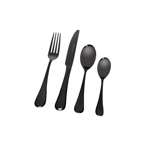 STANLEY ROGERS CHELSEA ONYX 24PC CUTLERY SET (*SR50624*) = PACK OF 4 X SETS