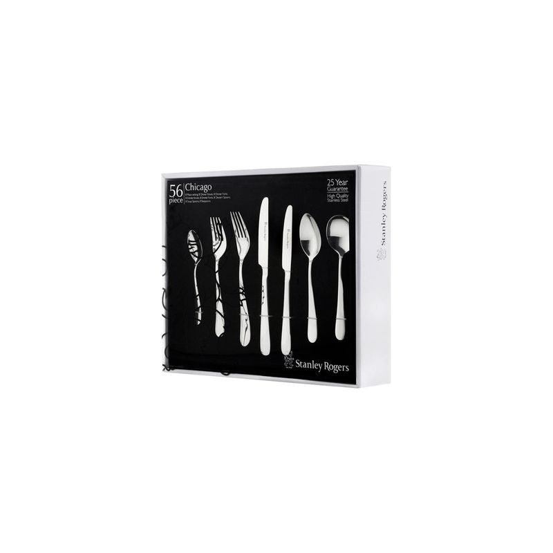 STANLEY ROGERS CHICAGO 56PC CUTLERY SET (*SR50819*) = PACK OF 6 X SETS