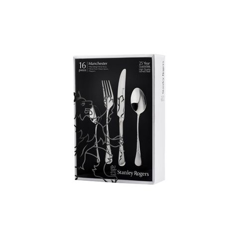 STANLEY ROGERS MANCHESTER 16PC CUTLERY SET (*SR50823*) = PACK OF 5 X SETS