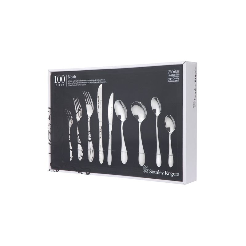 STANLEY ROGERS NOAH 100PC CUTLERY SET (*SR50605*) = PACK OF 3 X SETS