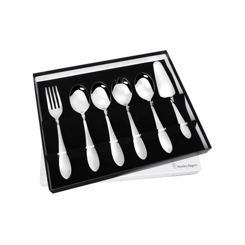 STANLEY ROGERS NOAH HOSTESS 6PC SET (*SR50746*) = PACK OF 4 X SETS