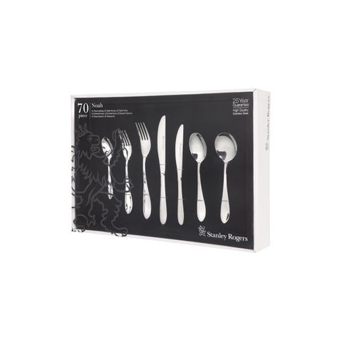 STANLEY ROGERS NOAH 70PC CUTLERY SET (*SR50506*) = PACK OF 6 X SETS