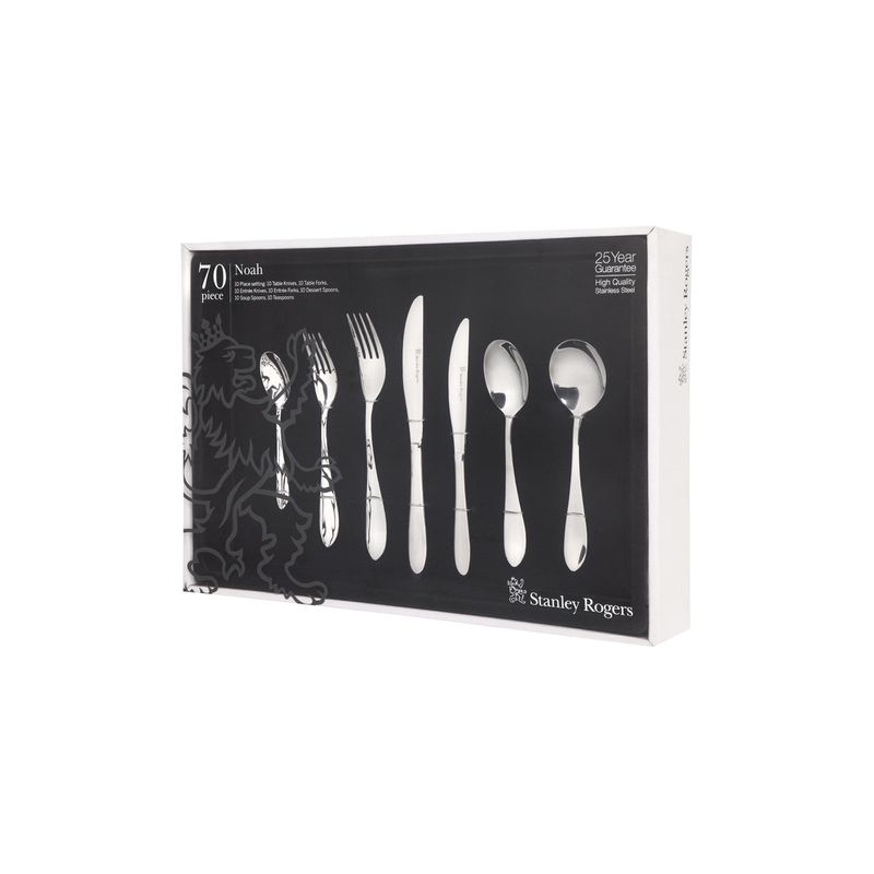 STANLEY ROGERS NOAH 70PC CUTLERY SET (*SR50506*) = PACK OF 6 X SETS