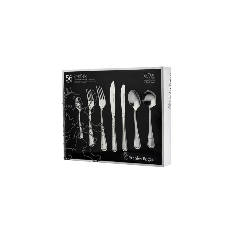 STANLEY ROGERS SHEFFIELD 56PC CUTLERY SET (*SR50816*) = PACK OF 2 X SETS