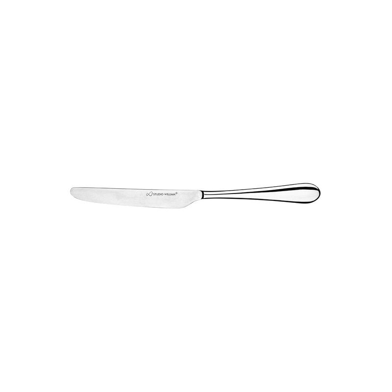 STUDIO WILLIAM MULBERRY MIRROR DESSERT KNIFE 212mm (*SWW-MUM05*) =  1 X DOZEN
