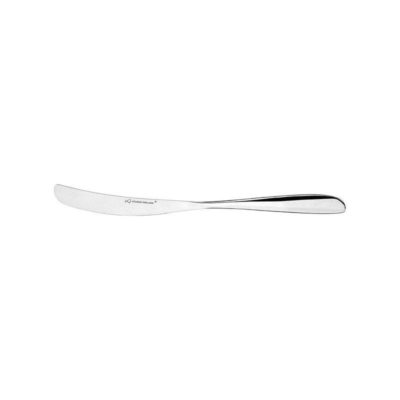 STUDIO WILLIAM OLIVE MIRROR TABLE KNIFE 240mm (*SWW-OLM01*) =  1 X DOZEN