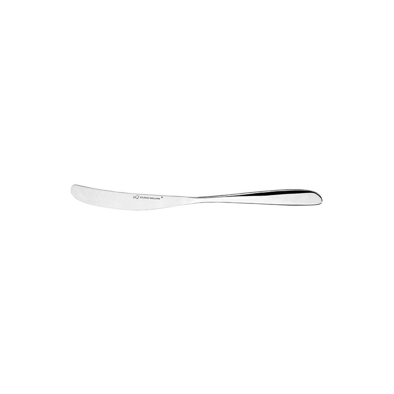 STUDIO WILLIAM OLIVE MIRROR DESSERT KNIFE 212mm (*SWW-OLM05*) =  1 X DOZEN
