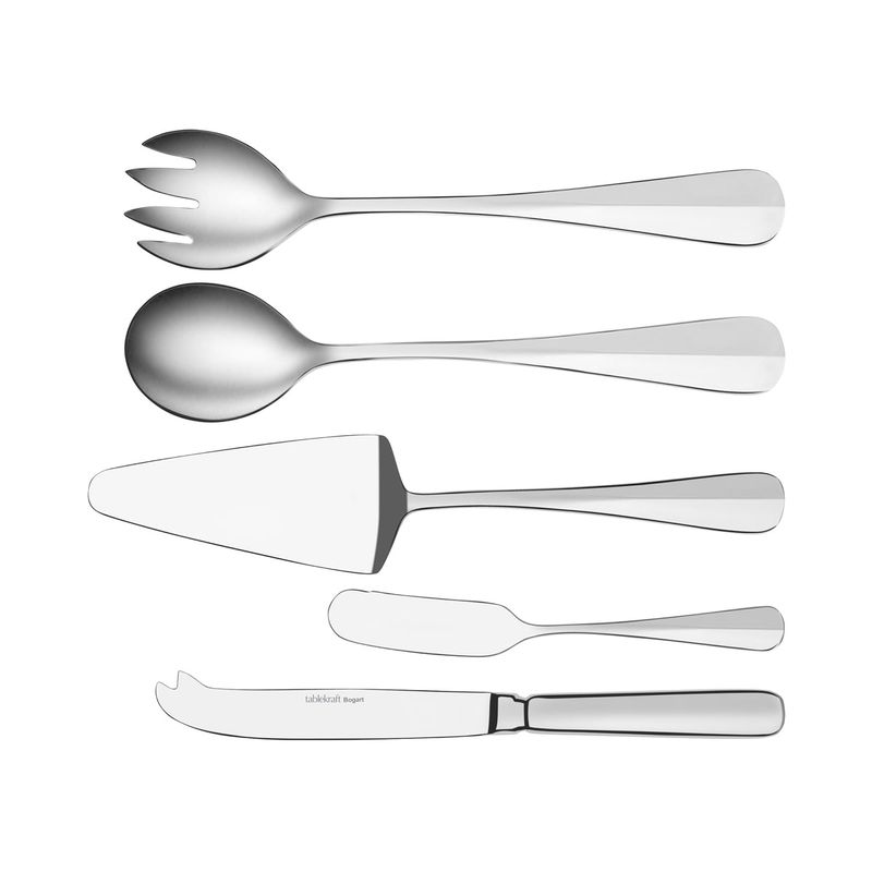 TABLEKRAFT BOGART HOSTESS SET 5pc 18/10 (*18500-5*) =  1 X SET