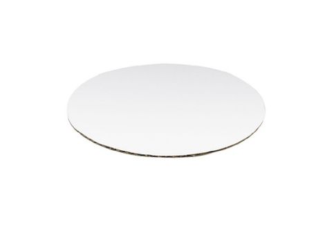 No. 7 Round White Cardboard Cake Board Circle 180mm Diameter - Packet of 200