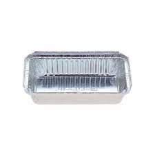 Small Rectangle Foil Tray 560ml 184mm(L) x 106mm(W) x 38mm(H) (7219) - PACK=100 / BOX=500