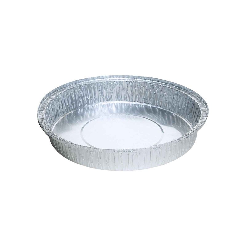 Large Cheesecake Foil Pan (Hole in Base) 1,550ml 254mm Diameter 38mm(H) (5225) - Box of 320