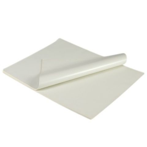 White GLOSS Deli Paper Flat  17" x 24" / 425mm(L) x 610mm(W) - 15KG Ream