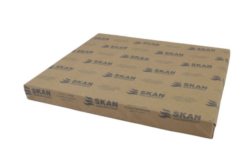 Skan Premium Scandinavian 35gsm Greaseproof Paper 3 Cut 430mm(W) x 228mm(L) - Packet of 1,200
