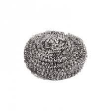 Stainless Steel Scourer Pads 70g Individually Wrapped - Packet of 12