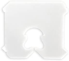 White Bread Tag Bag Lock Closures 20mm (Replaces Plastic Twist Ties) - Box of 6,250