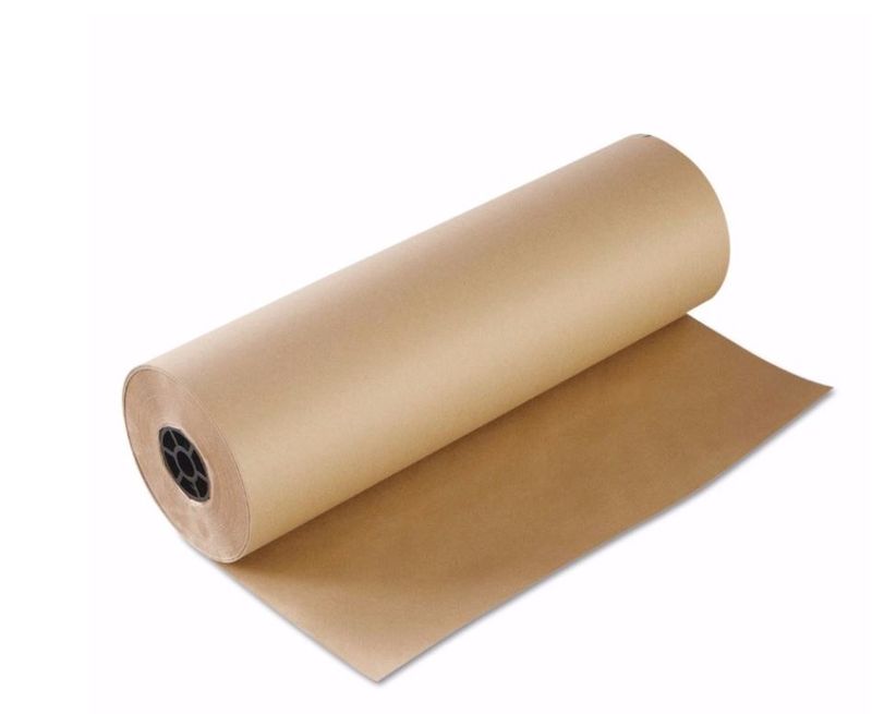 Brown Kraft Paper Counter Rolls 24" / 600mm 90gsm - 235m Long Roll