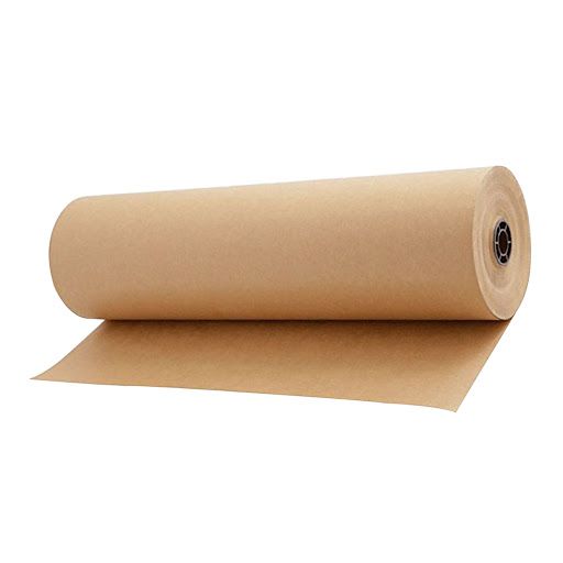 Brown Kraft Paper Counter Rolls 30" / 750mm 90gsm - 235m Long Roll