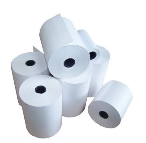 Cash Register Roll White Bond Plain Paper 44mm x 76mm - Box of 48