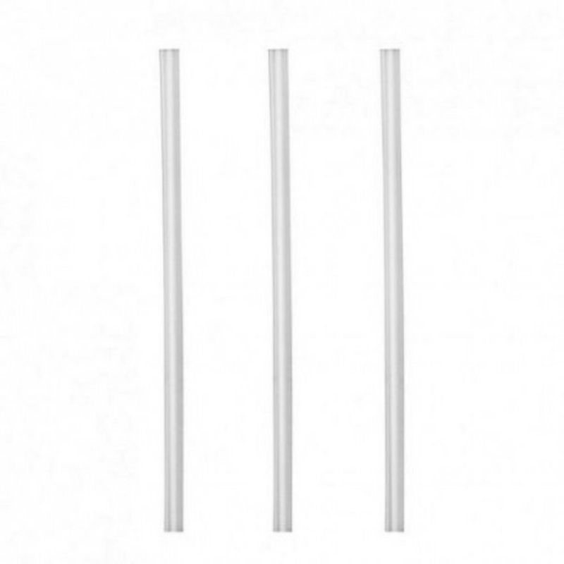 Jumbo Clear Drink Straw Oxo-Biodegradable - Box of 3,000 **(Restricted Use Item - Qualifying Customers Only)