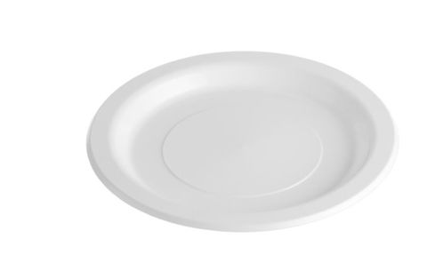 Genfac Plastic Dinner Plate 9" / 230mm - Box of 500 - CLEARANCE!