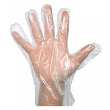 Plastic LDPE Poly Unifit Disposable Gloves - PACK=500 / BOX=6,000