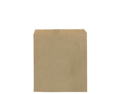 1 Square Brown Paper  Bags 180mm(L) x 180mm(W) - Pack of 1,000