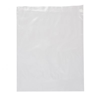 Heavy Duty Clear Plastic LDPE Bag 50 Micron 10" x 8" / 255mm x 205mm - PACK=100 / BOX=1,000