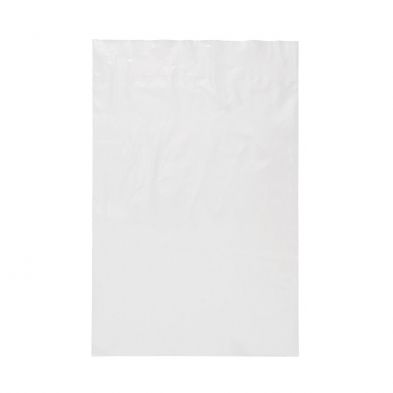 Heavy Duty Clear Plastic LDPE Bag 50 Micron 12" x 8" / 305mm x 205mm - PACK=100 / BOX=1,000