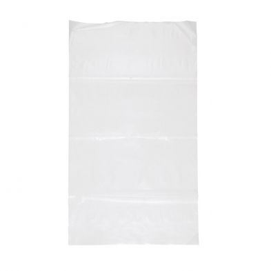 Heavy Duty Clear Plastic LDPE Bag 50 Micron 24" x 14" / 610mm x 355mm - PACK=100 / BOX=500