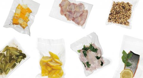Clear Smooth Vacuum Seal Bags 9" x 6" / 225mm x 165mm 70uM - PACK=100 / BOX=1,000