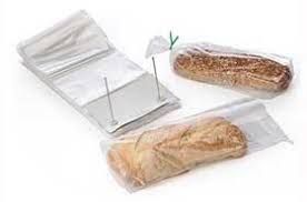 High Density Printed "Fresh Bread" Plastic Hot Bread Bag 450mmL x 170mmW x 100mmG - Box of 5,000